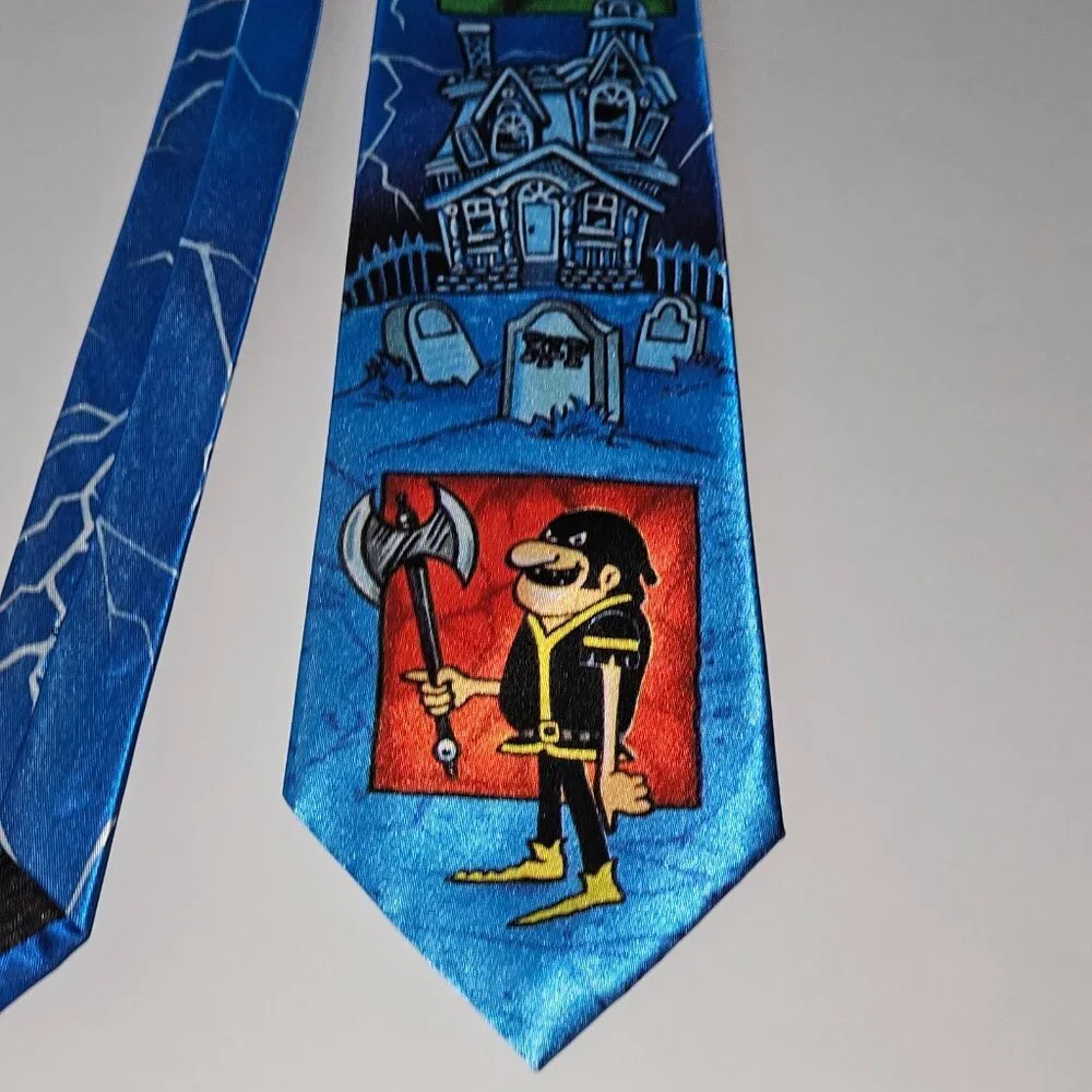 Rubie's Costume Halloween Neck Tie Haunted House Frankenstein's Monster Vampire